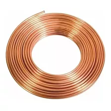 Rollo Tubo En Cobre Flexible 1/2 X 15 Metros Refrigeracion