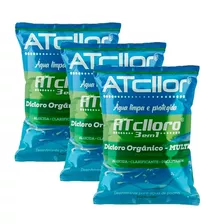 Cloro Atclloro 3 Em 1 Multifunção 1kg Kit 3 