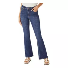 Calça Flare Petit Jeans Hering Feminina Cintura Alta 1.65cm