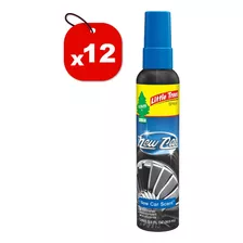 Ambientador Little Trees Pump Spray 103ml Carro Nuevo X12 Un