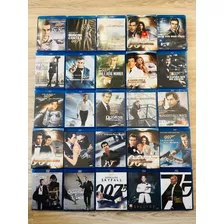 Blu-ray Coleção 007 1962-2021 Completa Nacional 25 Filmes