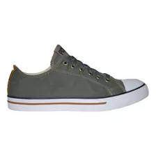 Zapatilla Hombre Pony Lona Urbana Ox Original Verde