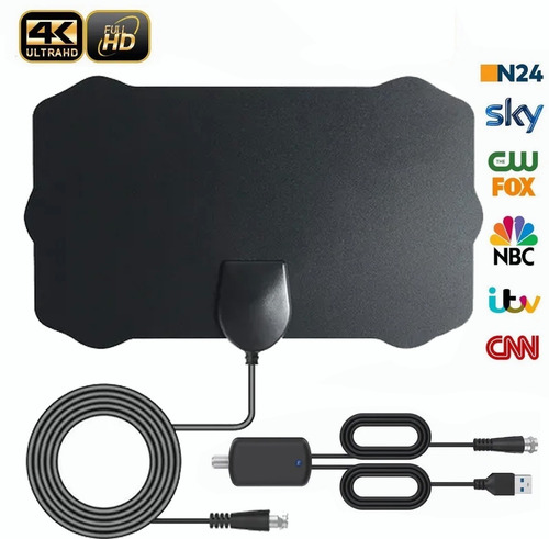 Antena De Tv Digital Hd Para Interiores Antena Hdtv 4k 1080p