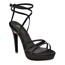 Zapatillas Mujer Been Class 17941 Negro Satin 126-020