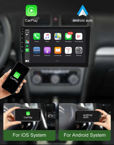 Radio Andorid Carplay 2+32 Kia Sorento 2006-2010 Foto 3