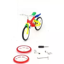 Bicicleta De Dedo X-finger Radical Bike Com Acessrios