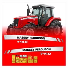 Kit Adesivos Trator Massey Ferguson 7140