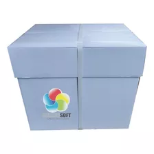 Caja De Papel Bond Blanco Tamaño A4 2500 Hojas 5 Paq Premium