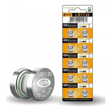 Pilha Bateria Lithium Botão Lr1130 1.55v 10 Unidades Cartela