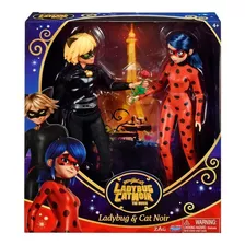 Pack Ladybug Y Cat Noir Miraculous Fashion Doll Película 4