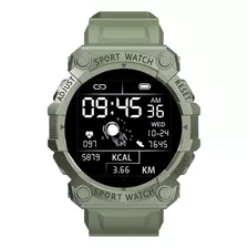 Reloj Inteligente Smartwatch Fd68 Verde Fitnes Sueño Clima