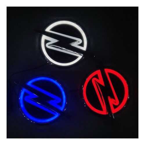 Opel 5 D Emblema 13.3*10.1cm Logotipo De Led Trasero Foto 3