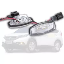 Par Lâmpada Luz Placa Led Branco Honda Crv Ano 2012 A 2016