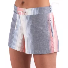 Short Mujer Heatwave Rayado