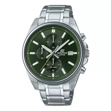 Reloj Hombre Casio Edifice Efv-610d 3c Diam 43.8mm - Impacto Color De La Malla Plateado Color Del Bisel $$$ Color Del Fondo D-3c