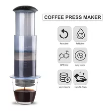 Máquina De Prensa De Café Y Café Expreso Manual Portátil