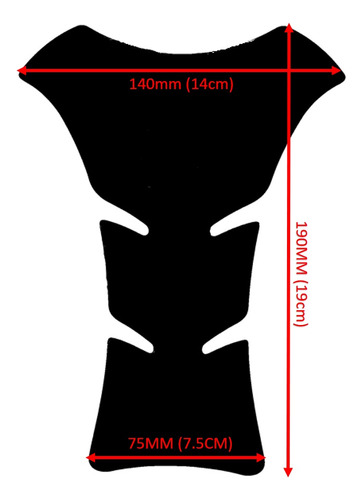 Cubre Tanque Moto Tankpad Resina Para Cb190r Cbr Repsol Foto 2