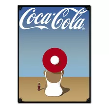 #448 - Cuadro Vintage 30 X 40 - No Chapa Cartel Coca Cola