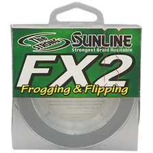 Sunline Línea De Pesca Trenzada Fx (verde Oscuro, 50 Libra.