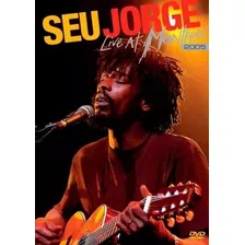 Dvd Seu Jorge - Live At Montreux 2005