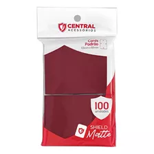 Central Shield Matte Framboesa 100 Sleeves Pokemon Magic