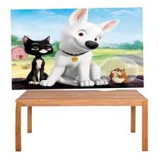 Painel Decorativo De Festa Bolt Super Cão #04 120x80