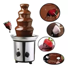 Maquina De Chocolate Quente 4 Andares 110v Em Inox- Oferta