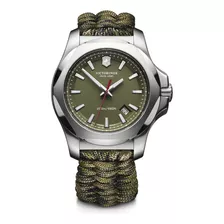 Reloj Victorinox I.n.o.x Cuarzo Camuflaje Verde 241727 43mm