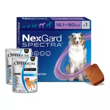 Pastilla Pulgas Nexgard Spectra Perros De 15 A 30 Kg