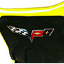 Emblema Chevrolet Corvette Bandera Metalico