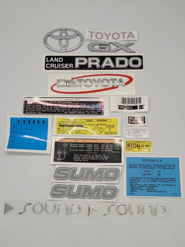 Foto de Toyota Land Cruiser Prado Calcomanas Y Emblemas