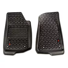 Tapetes - Rugged Ridge ******* Floor Liner, Front; Black, **