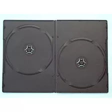 Cajas Para Dvd Slim 7mm Doble Dvd X 2 Oferta X10 Unidades