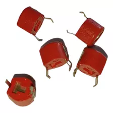 Capacitor Rojo Trimmer Murata Original X 5 Unidades