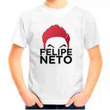 Camiseta Camisa Infantil Blusa Neto Lucas Felipe