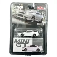 Mini Gt Nissan Skyline Gtr R34 V-spec 501 Vehiculo A Escala