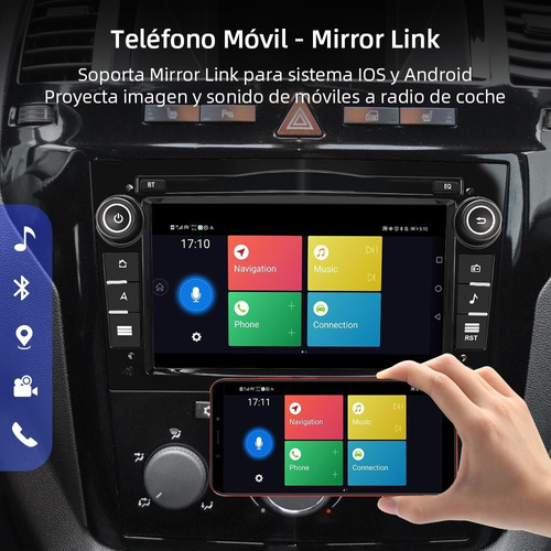 Radio 1+32g Para Opel Astra Vectra Corsa Zafira Meriva Foto 7