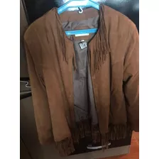 Chaqueta De Cuero Para Damas