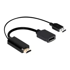 Cabo Adaptador Hdmi Macho Para Displayport Femea 