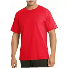 Playera Classic Jersey Graphic, Champion, Hombre, Scarlet Color Scarlet T0223