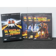 Box Dvd Trilogia Filmes De Volta Para O Futuro 3 Dvd's