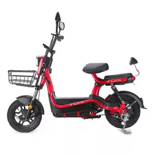 Bicicleta Elétrica - Super Sport Easy Pam - 500w - Vermelha