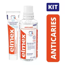 Elmex - Kit Elmex Anticarie ( Enxaguatório+ Creme Dental)