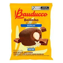 Bolinho Recheio De Baunilha Com Chocolate Bauducco 40g C/16