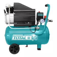 Compresor De Aire Eléctrico Portátil Total Tc120246 24l 2hp 220v - 240v 50hz Celeste