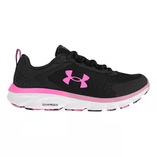 Tenis Under Armour Charged Assert 9 Color Negro - Adulto 3.5 Mx