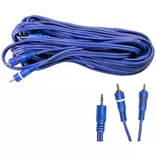 Cable De Audio Avc 2x1 Rca Plug X Plug Stereo 15 Mts