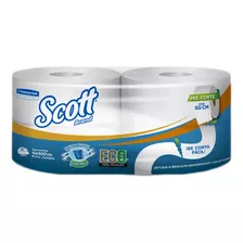 Papel Higiénico Jumbo Scott Brand Blanco 400 Mts X 4 Und