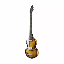 Bajo Violin Stagg Zurdo 4 Cuerdas Sunburst Bb500lh Paul