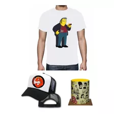 The Simpson Tony Mafia Combo Mugs + Gorra + Camiseta